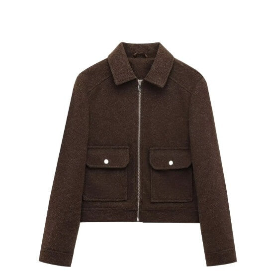 Minimalistische Jacke für Damen: Elegant & Mühelos