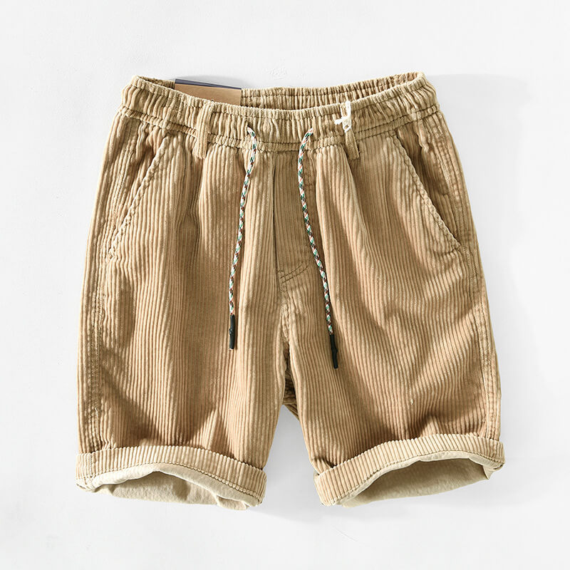 Luis - Die stylischen und bequemen Cord-Shorts