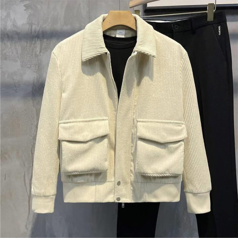 Stilvolle Cordjacke für Herren - Ideal für den Frühling