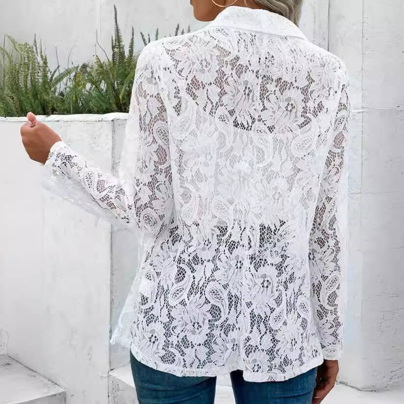 Eleganter Spitzen-Blazer für Damen – Bequem und stilvoll