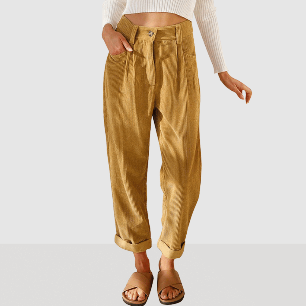 Lässige Cordhose für Damen - Stilvoll und bequem