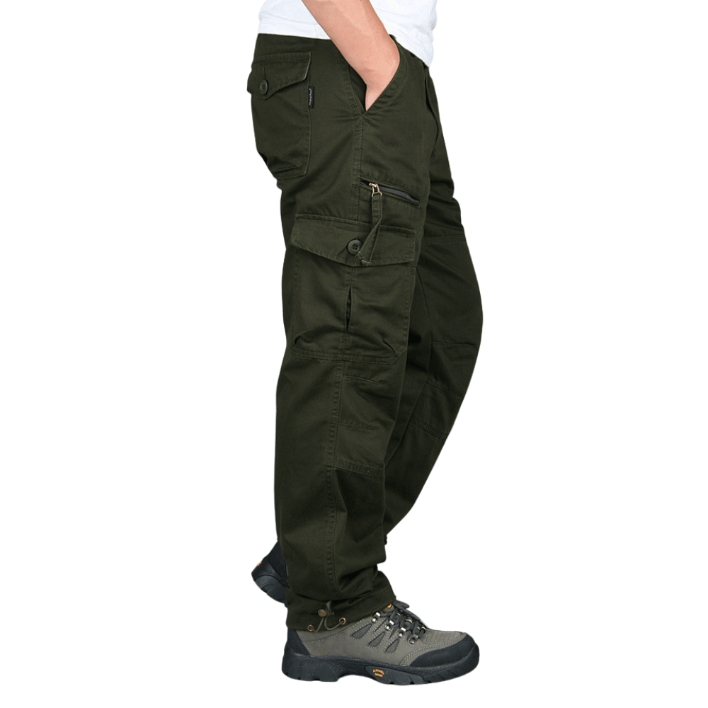 Bequeme Herren Outdoor-Cargohose: Praktisch & robust