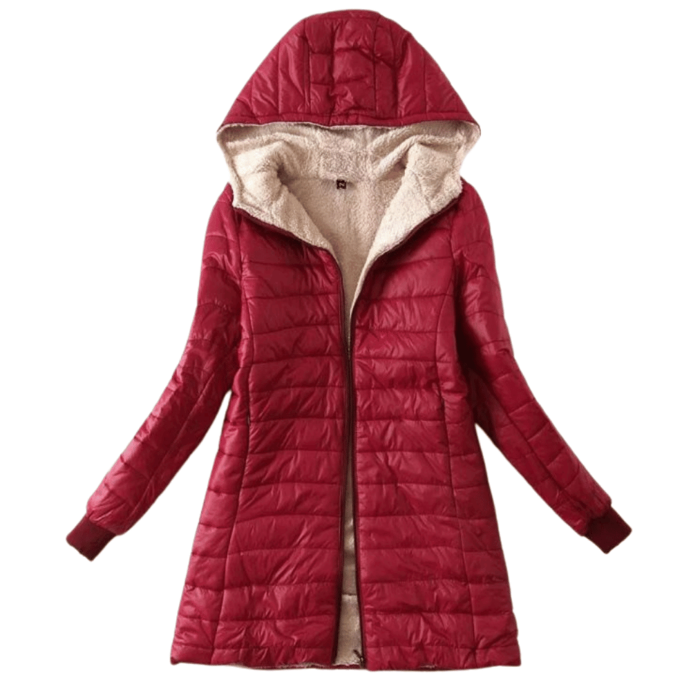 Damen- Steppjacke mit Teddyfutter: Leichtigkeit trifft auf kuscheligen Komfort