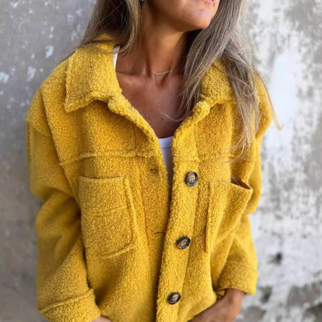 Leichte Teddyjacke für Damen – Perfekt für den Frühling!