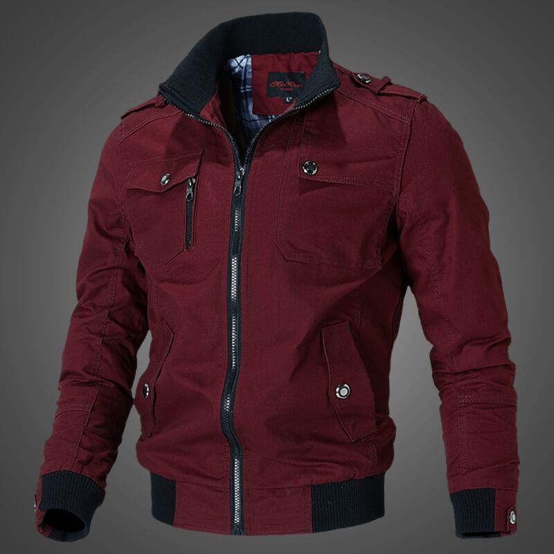 Stilvolle Herrenjacke mit funktionalem Design