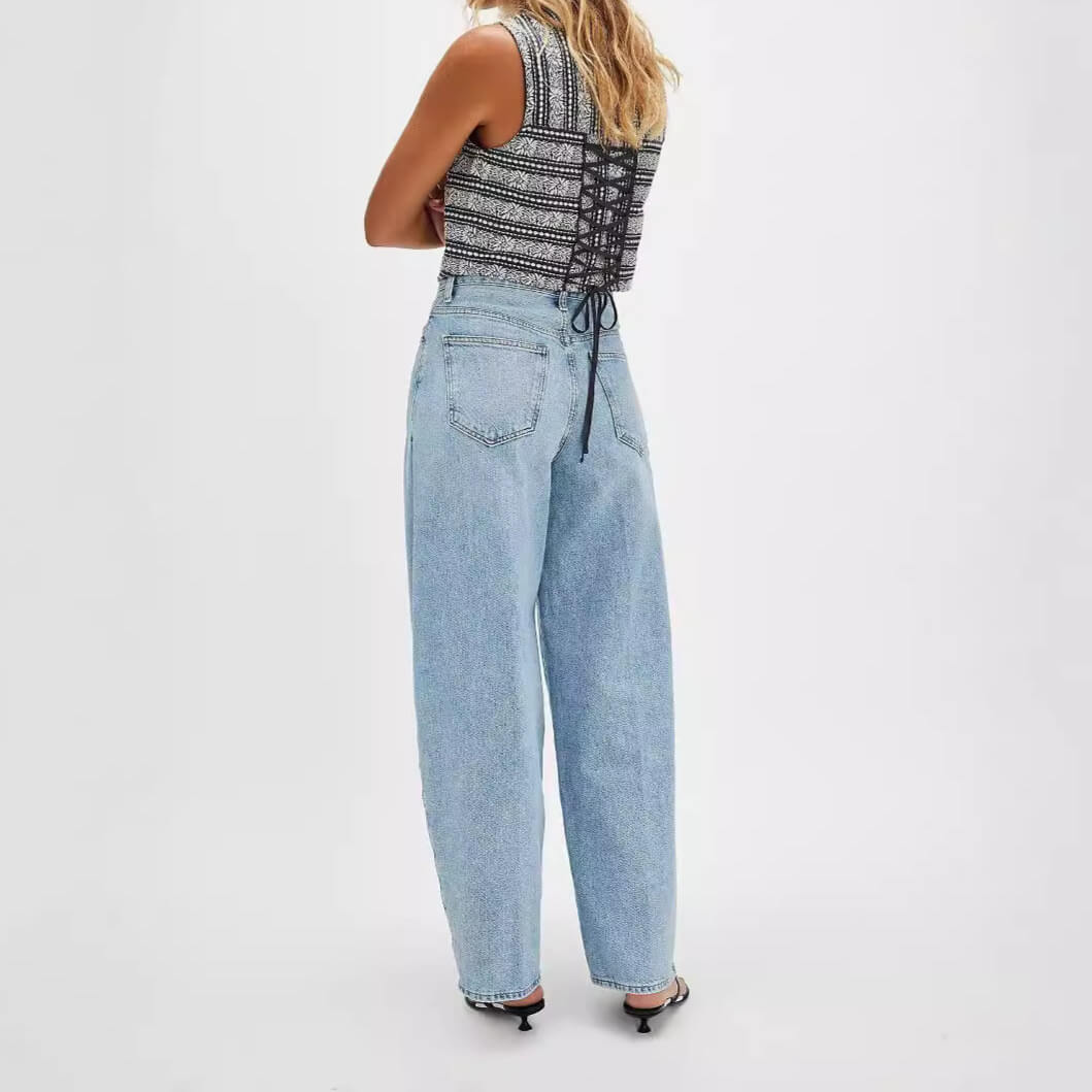 Stylische Damen-Jeans mit markanten Nähten – Dein neuer Trend-Look