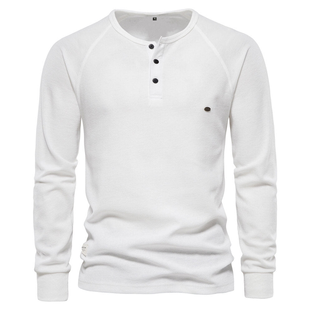 Bequemes Langarmshirt für Herren