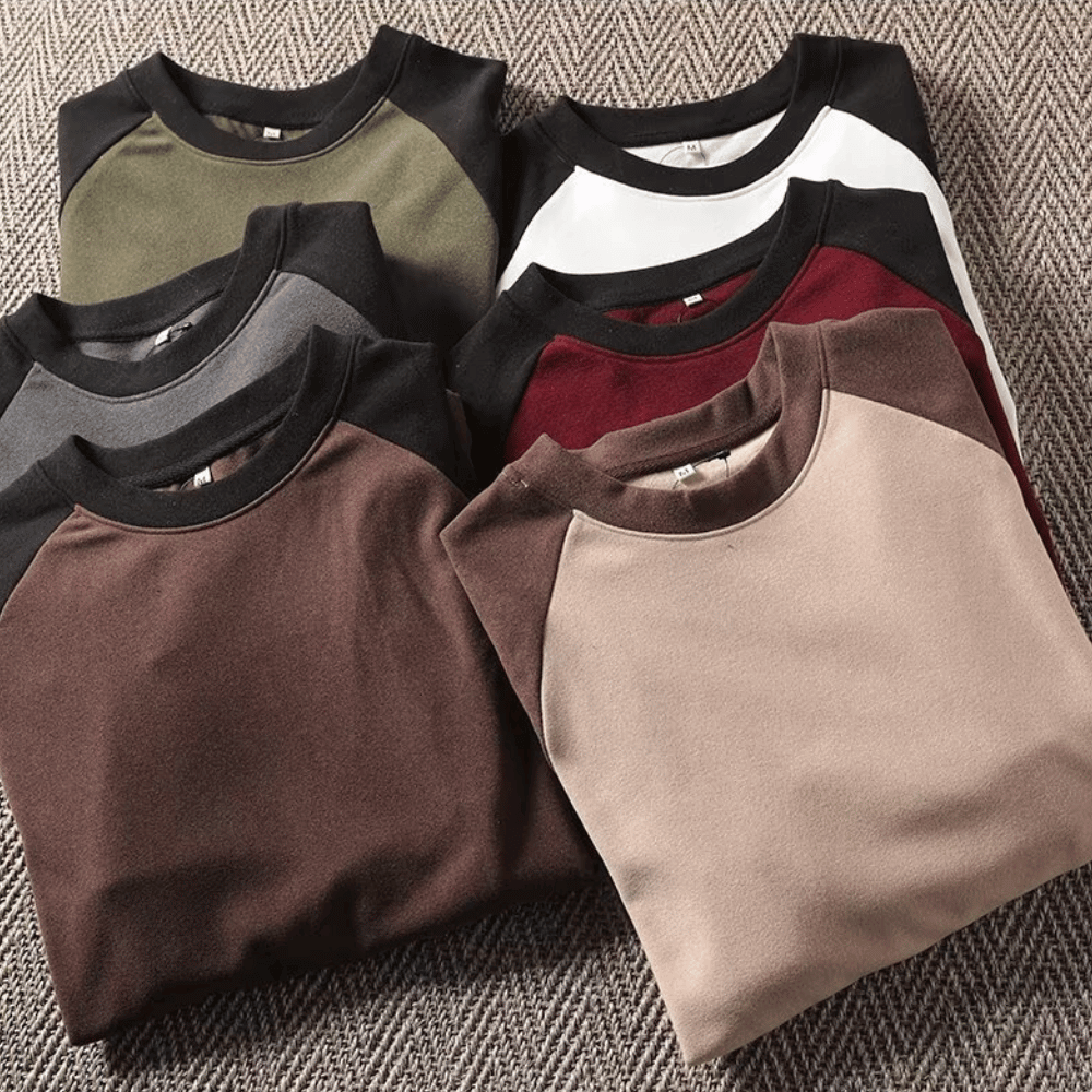 Lässiges Raglan-Shirt für Herren – Minimalismus trifft Komfort