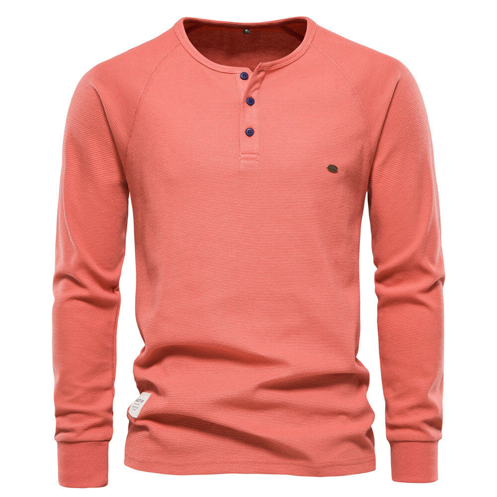 Bequemes Langarmshirt für Herren