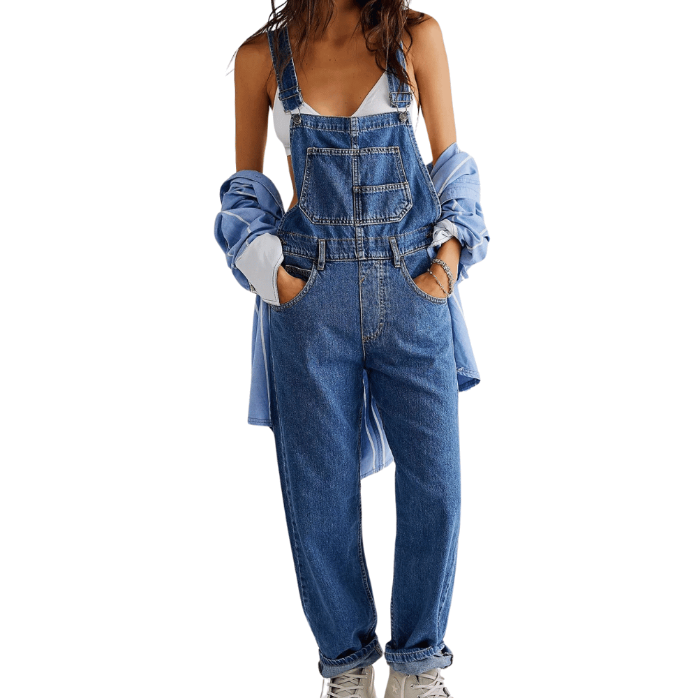 Lässige Jeans-Latzhose für Damen – Dein Allrounder für coole Styles