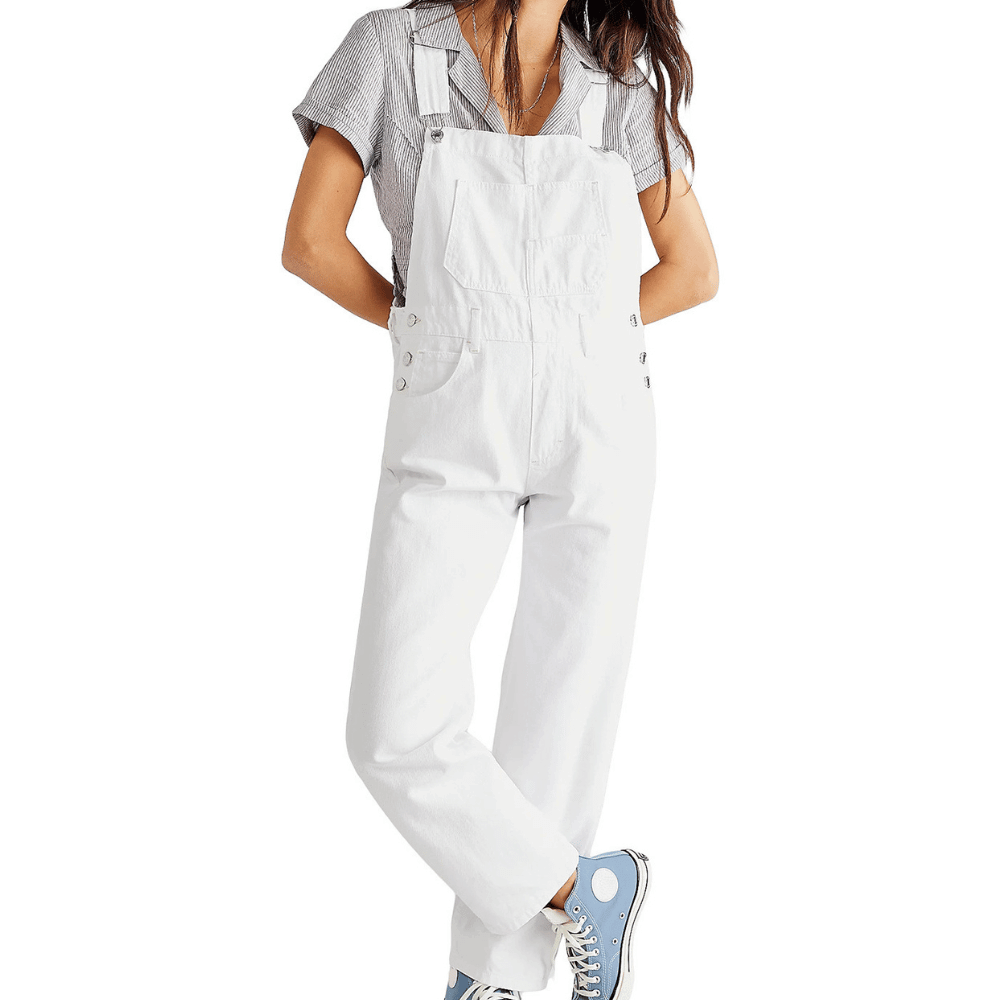 Lässige Jeans-Latzhose für Damen – Dein Allrounder für coole Styles