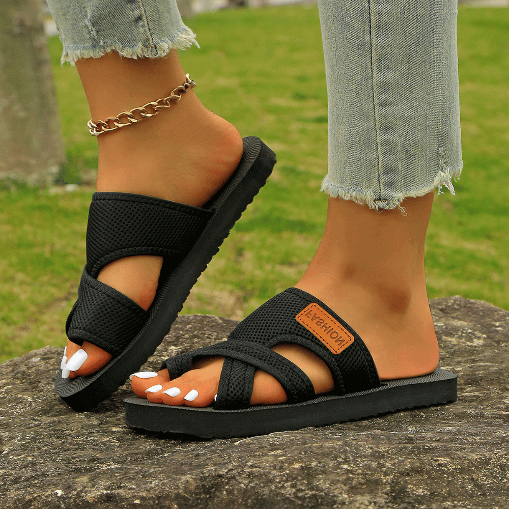 Luftige Mesh-Sandalen für Damen – Bequem & stylisch für warme Tage
