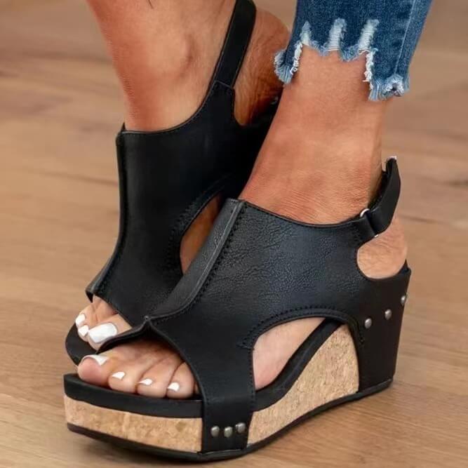 Elegante Keilabsatz-Sandalen für Damen: Komfort trifft Stil