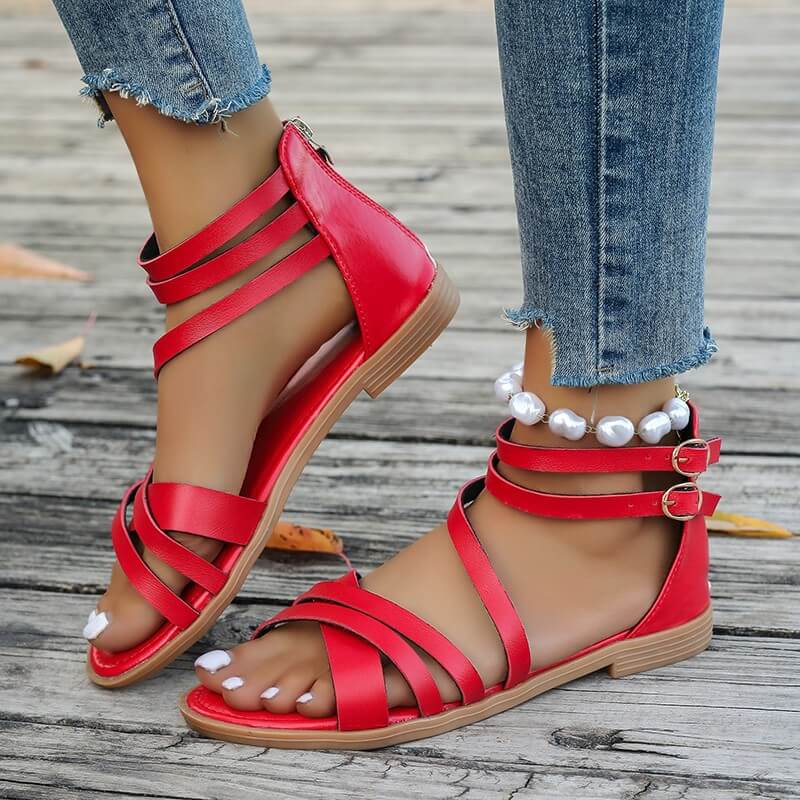 Trendige Riemchensandalen für Damen: Stylisch, bequem & alltagstauglich