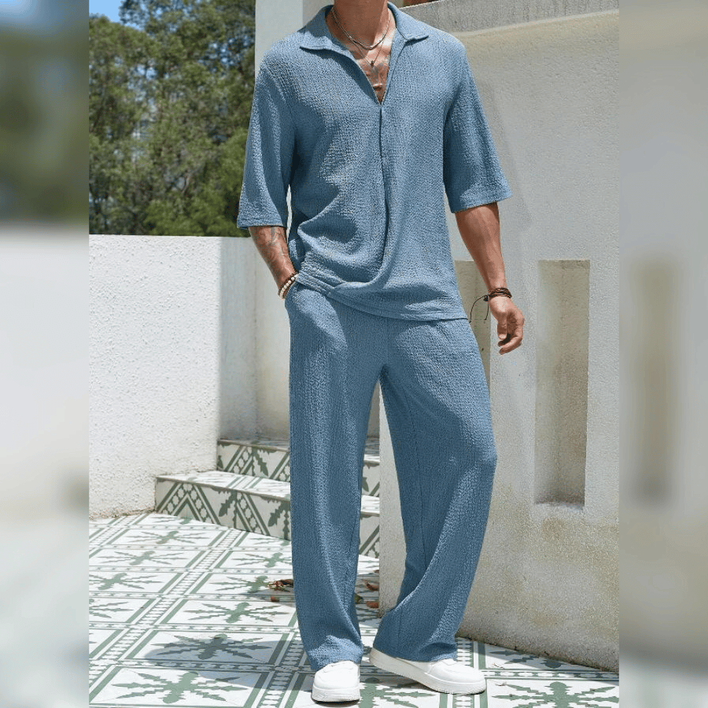 Bequemes Sommer-Set für Herren: Lässig & stylisch