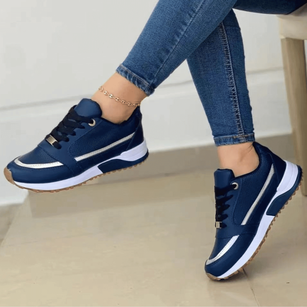 Bequeme Damen-Sneaker: Sportlicher Chic mit glamourösem Touch