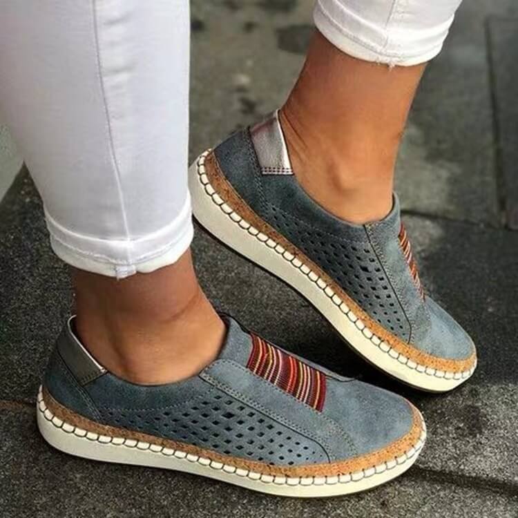 Elegante Damen Slip-On Sneaker: Bequem & Stilvoll