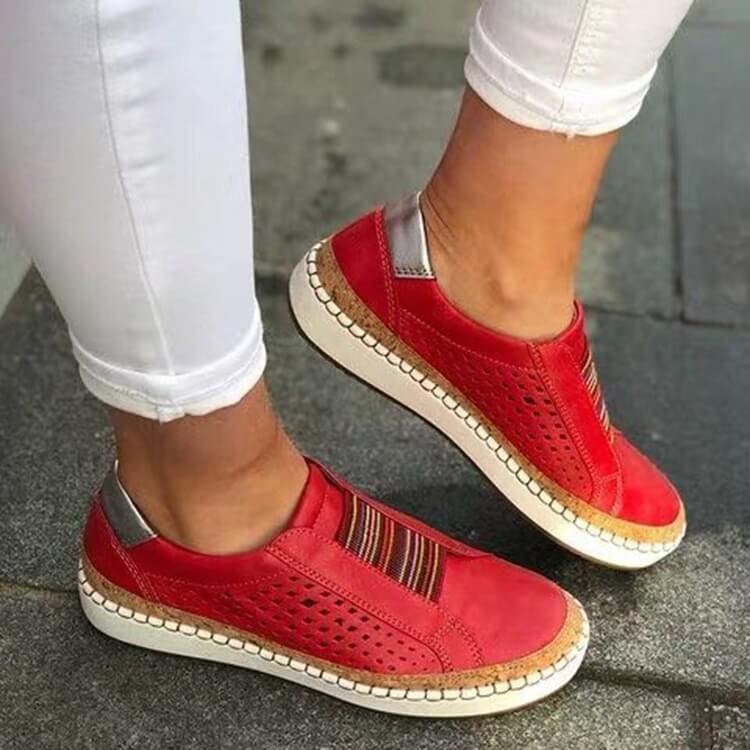 Elegante Damen Slip-On Sneaker: Bequem & Stilvoll