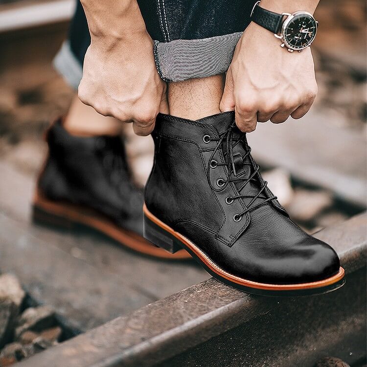 Lederstiefel für Herren - Klassisch und robust