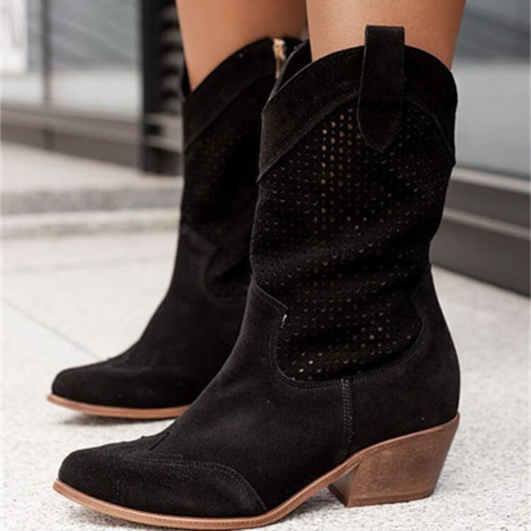 Bequeme Western-Stiefeletten für Damen: Eleganz trifft Cowboy-Spirit