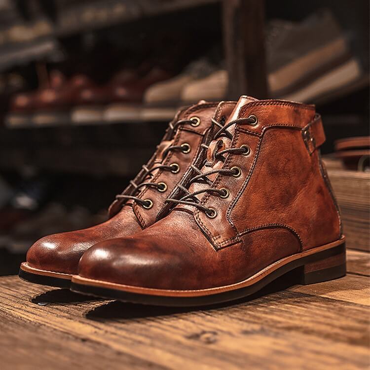 Lederstiefel für Herren - Klassisch und robust