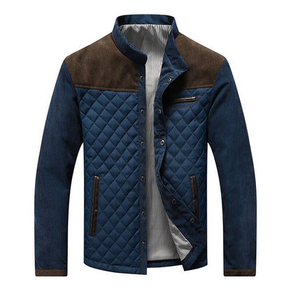 Steppjacke für Herren mit Kontrastdetails - Stilvoll und funktional