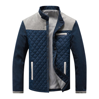 Steppjacke für Herren mit Kontrastdetails - Stilvoll und funktional