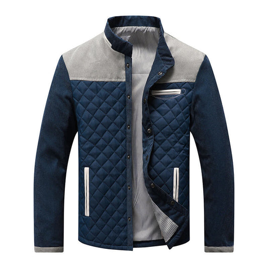 Steppjacke für Herren mit Kontrastdetails - Stilvoll und funktional