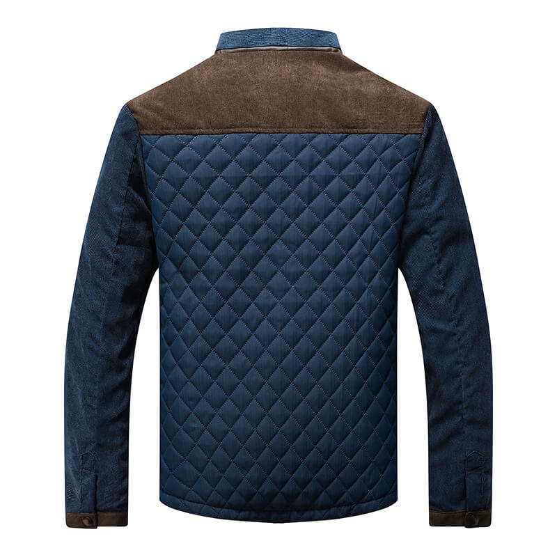 Steppjacke für Herren mit Kontrastdetails - Stilvoll und funktional