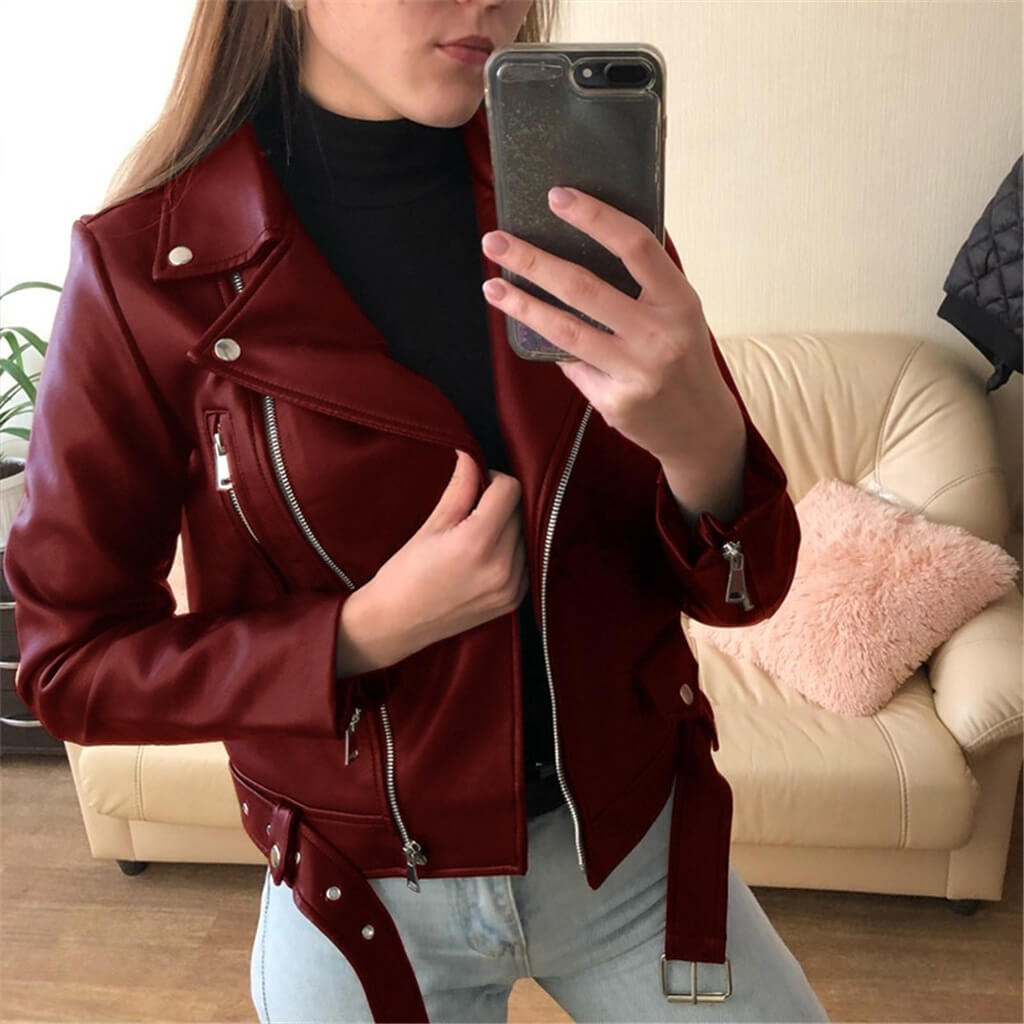 Sabrina - Die elegante und bequeme Lederjacke