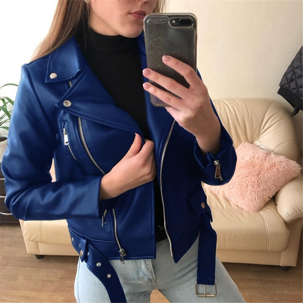Sabrina - Die elegante und bequeme Lederjacke