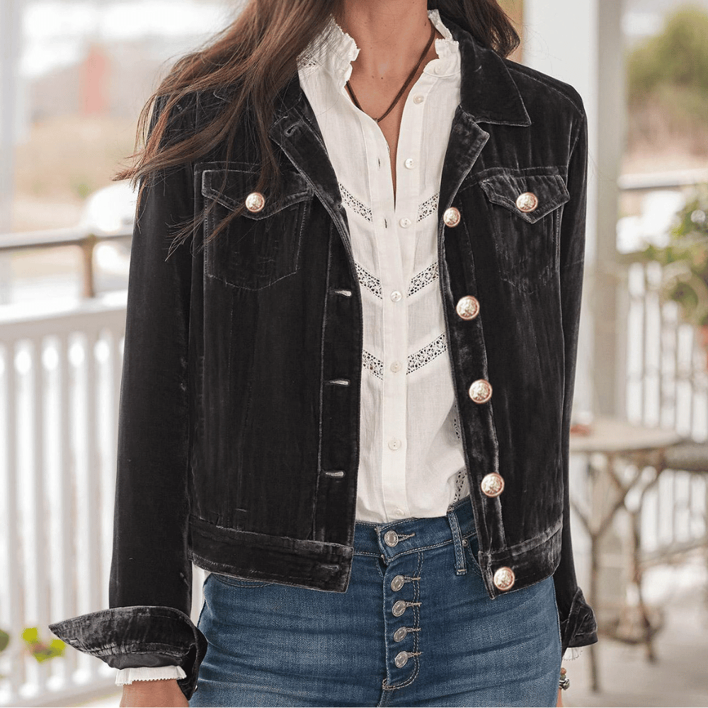 Stylische Jacke für Damen: Vintage-Flair & moderner Chic