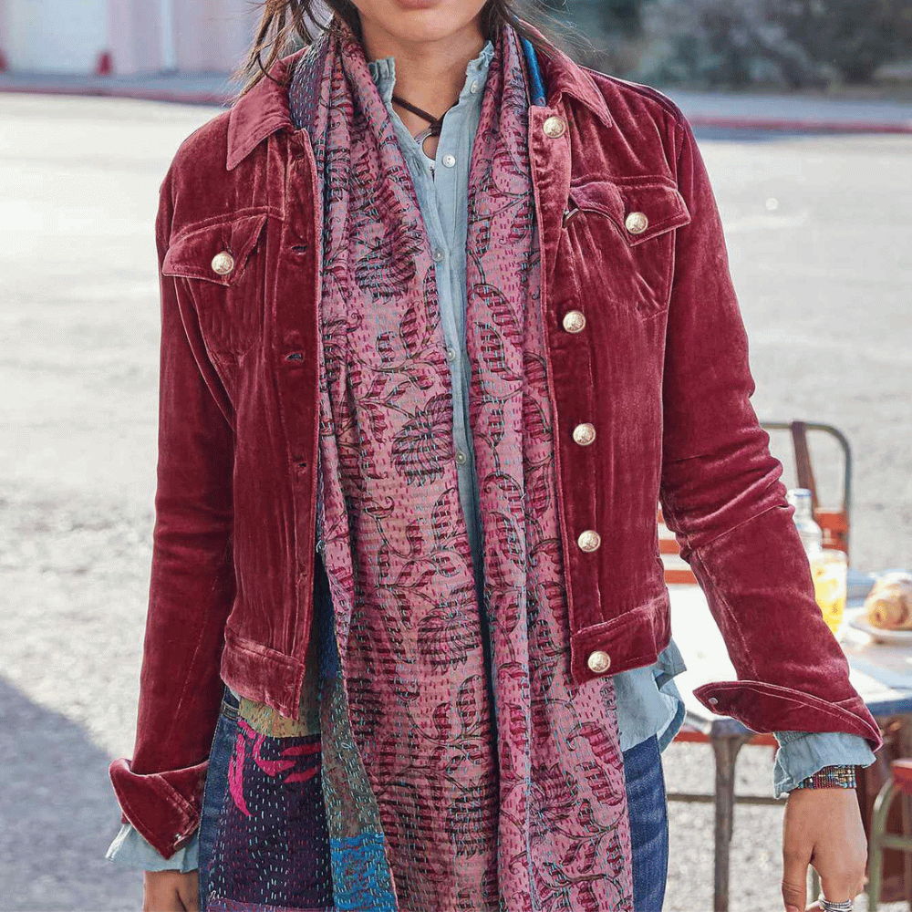 Stylische Jacke für Damen: Vintage-Flair & moderner Chic