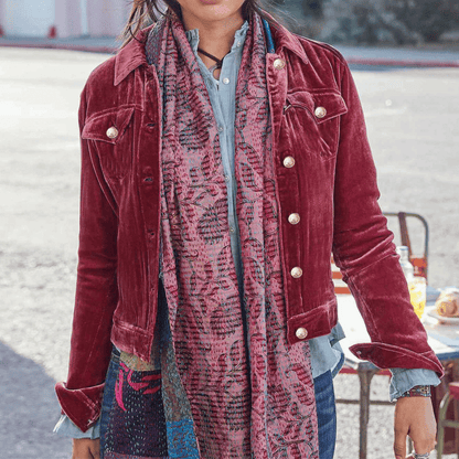 Stylische Jacke für Damen: Vintage-Flair & moderner Chic