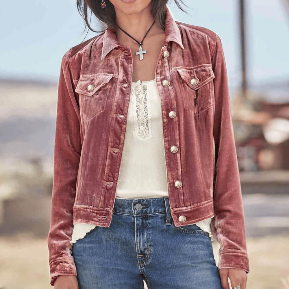 Stylische Jacke für Damen: Vintage-Flair & moderner Chic