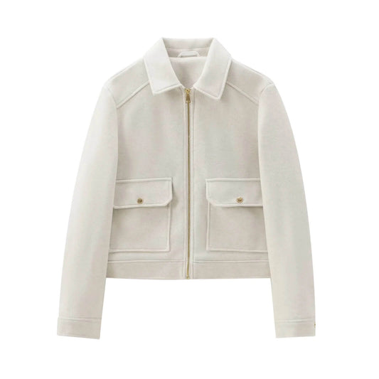 Minimalistische Jacke für Damen: Elegant & Mühelos