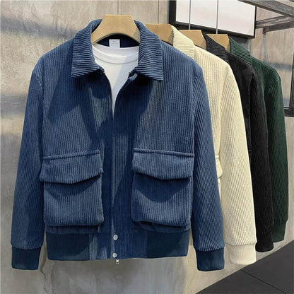 Stilvolle Cordjacke für Herren - Ideal für den Frühling