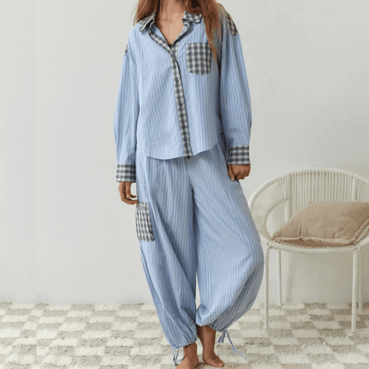 Lässiges Pyjama-Set für Damen – Komfort trifft auf Stil