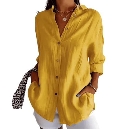 Locker geschnittene Bluse für Damen: Elegant und bequem