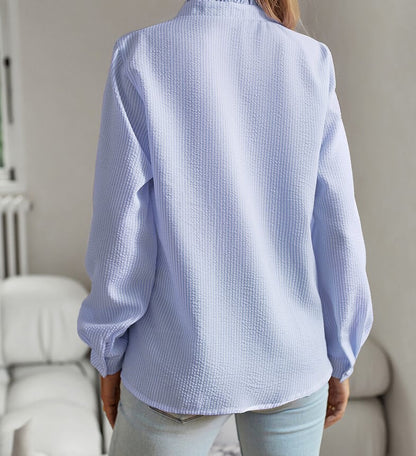 Verspielte Damen Bluse mit Rüschen – Feminin & elegant