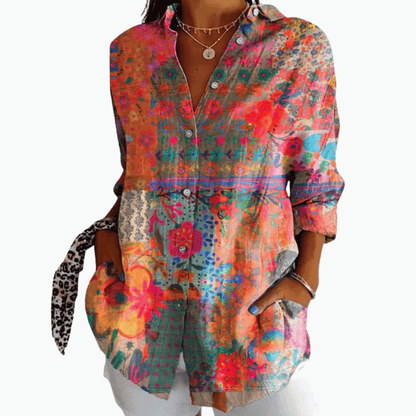 Bunte Bluse für Damen: Kreativ & ausdrucksstark
