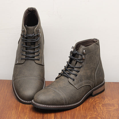 Klassische Lederstiefel für Herren - Robust und stilvoll
