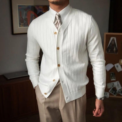 Eleganter Cardigan für Herren: Klassisch & stilvoll