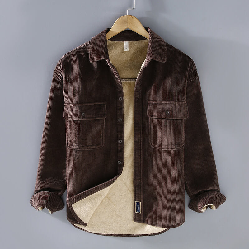 Lässige Cordjacke für Herren - Stilvoll und bequem