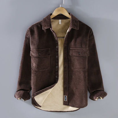 Lässige Cordjacke für Herren - Stilvoll und bequem