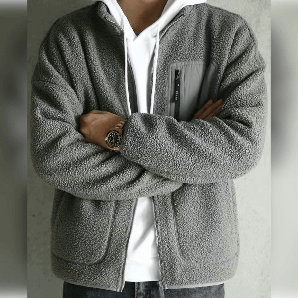 Stylische Fleecejacke für Herren - Ideal für den Frühling