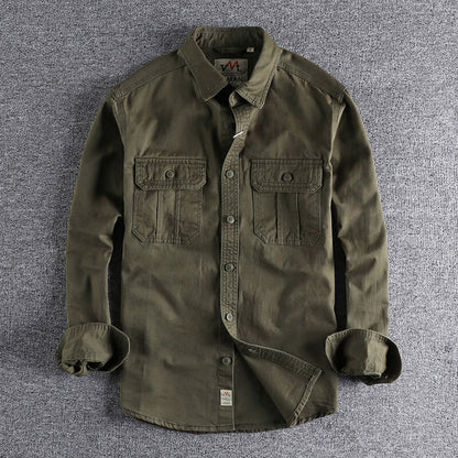 Strapazierfähiges Outdoor-Hemd für Herren – Funktional & Stilvoll