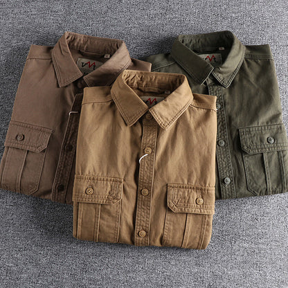 Strapazierfähiges Outdoor-Hemd für Herren – Funktional & Stilvoll