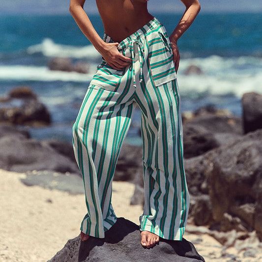 Lässige Sommerhose für Damen: Bequem & stylisch am Strand