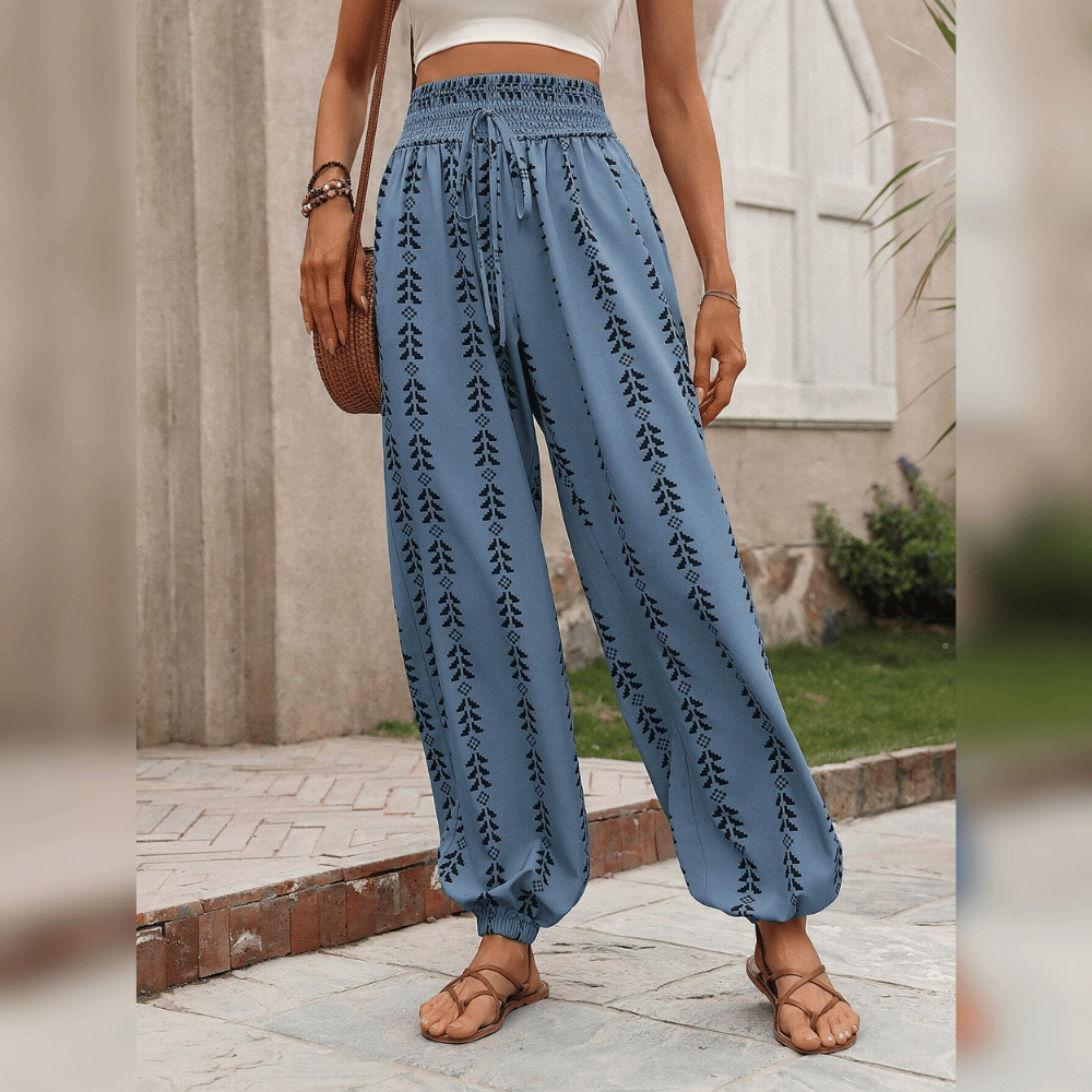Bequeme Boho-Hose für Damen: Lässiger Style trifft auf Wohlfühlkomfort